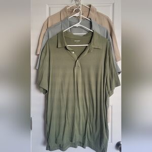 Old Navy Men's Sage Green Polo Shirt